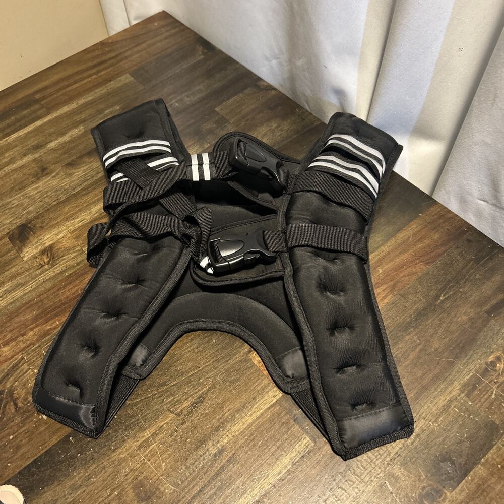 Prodigen Weighted Vest for Women and Men 12 Lbs with Reflective Stripe and D